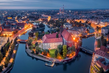Ostrów Tumski we Wrocławiu– jedno z głównych atrakcji 